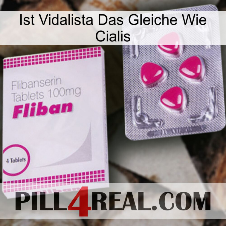 Is Vidalista The Same As Cialis 32